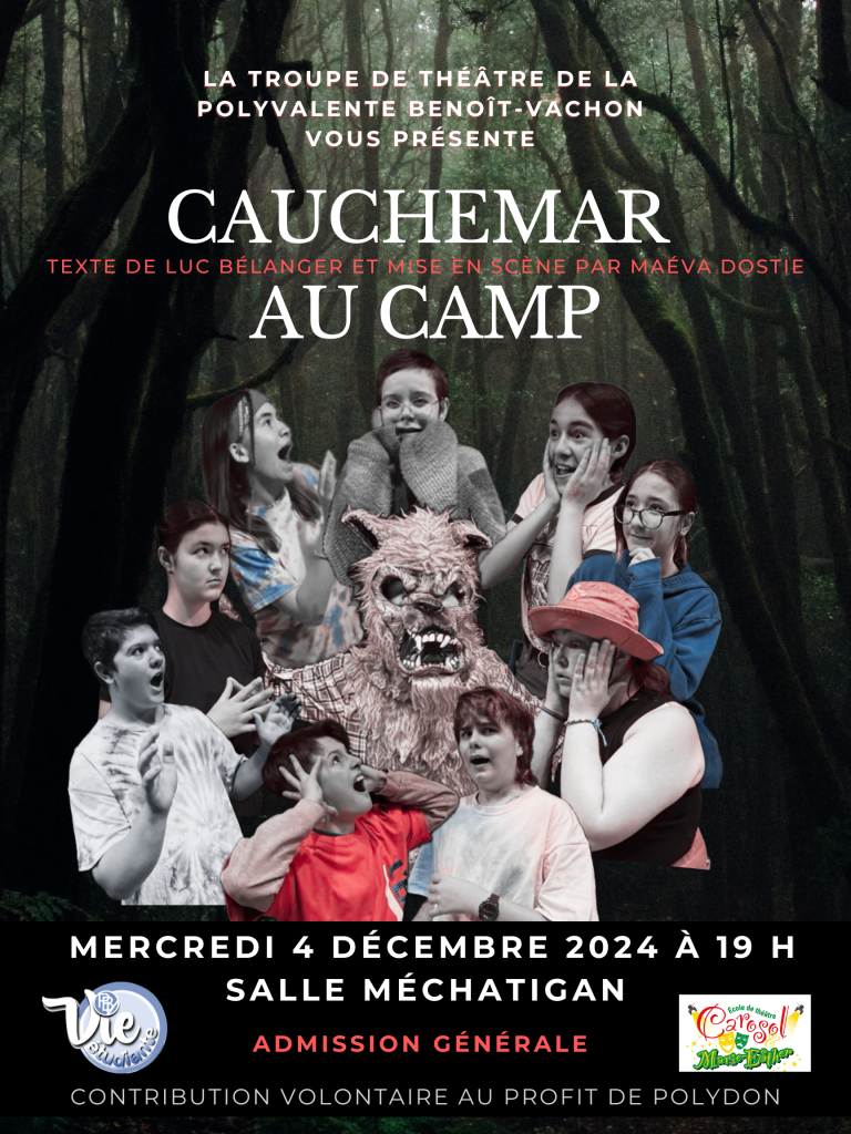 Affiche Cauchemar Au camp