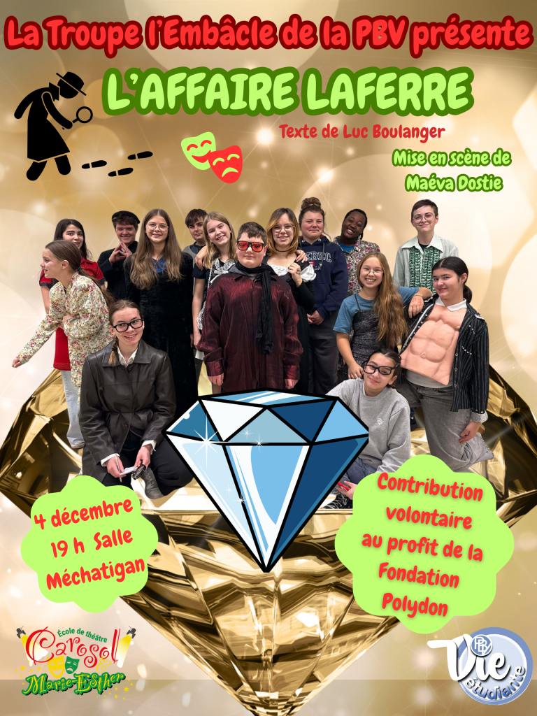 AFFICHE THÉÂTRE PBV 4 DÉC.25